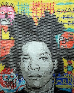 VIP HANDLE WITH CARE BASQUIAT 100X125