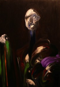 ALESSANDRO PAGANI Untitled (Van Dyck III) - 2011 - olio su tela - 42x60