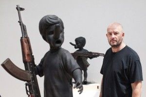 Jake Chapman portrait AKA Peace