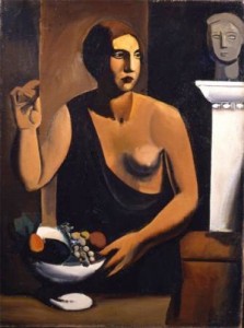 Mario Sironi, Venere (Nudo con fruttiera), 1923