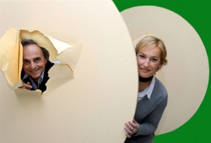 Lella Matta e Ugo Nespolo