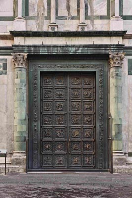 Porta Nord del Battistero