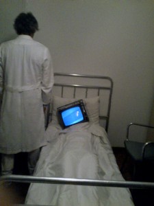 Wright Grimani, backstage allestimento