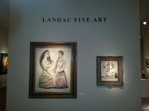 Capogrossi e de Chirico al Tefaf 2013 (Landau Fine Art)