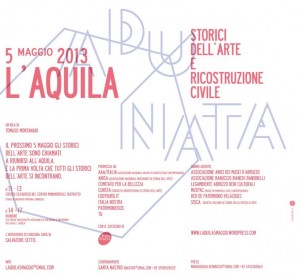 L'Aquila 5 maggio - manifesto L