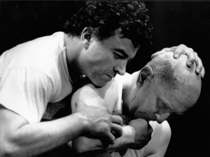 Verbo_foto di scena.Testori e Branciaroli