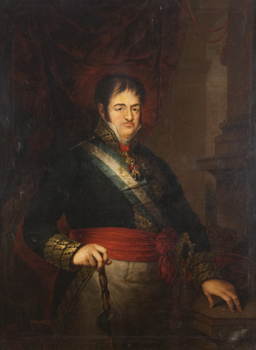 J.G. de La Vega. Ferdinando VII di Spagna