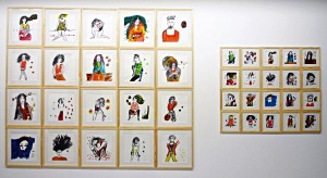 installation de dessins