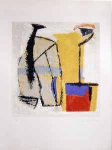 Tommaso Cascella - Dal libro dei magi (1987) - Serigrafia cm. 80x60