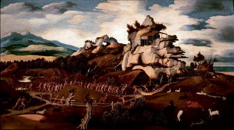 Jan Mostaert Discovery of America