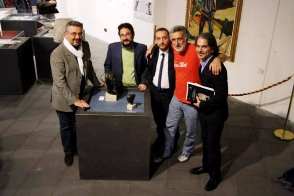 Art Promotion Taormina, Caudo, Accorinti, scultura ossidiana Mazzullo