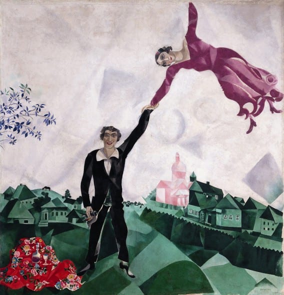 Chagall - La passeggiata, 1917