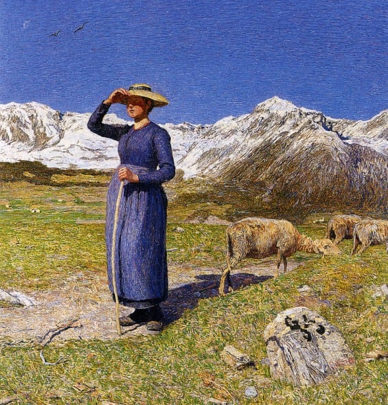 Segantini - Mezzogiorno sulle Alpi, 1891