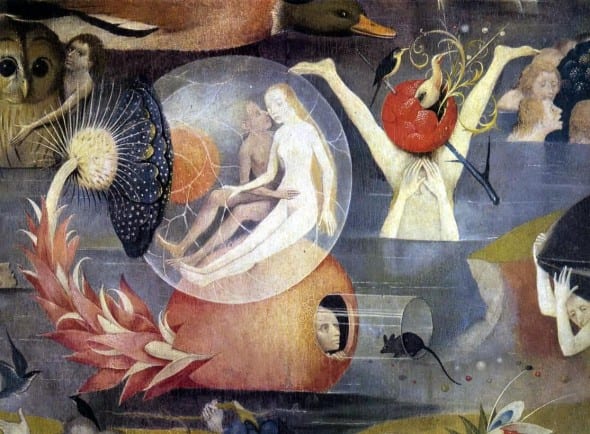 The Garden of Earthly Delight, dettaglio (Hieronymus Bosch, 1480-1490)