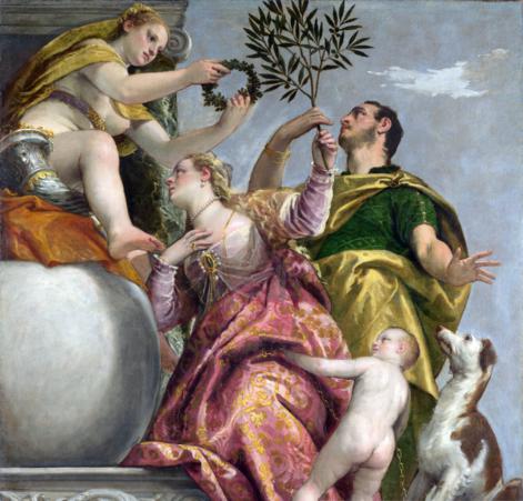 Paolo Veronese, Allegorie d’amore: l’unione felice, The National Gallery, London. Wynn Ellis Bequest, 1876