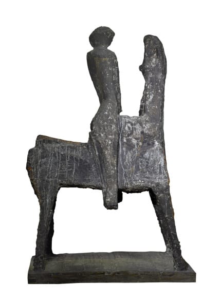 Marino Marini, Idea del Cavaliere, 1955, bronzo, Museo del Novecento Milano