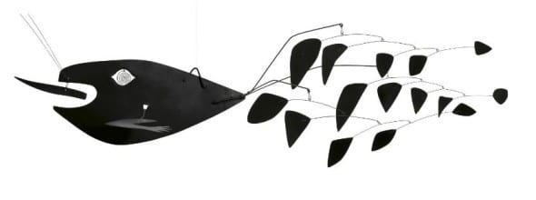 ALEXANDER CALDER (1898-1976) Flying Fish 24 x 40 x 100 in. Executed in 1957 Estimate: $9,000,000-12,000,000
