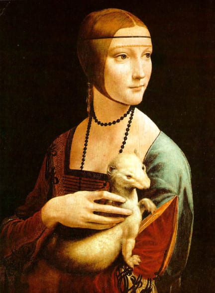 Leonardo da Vinci - Dama con l'ermellino