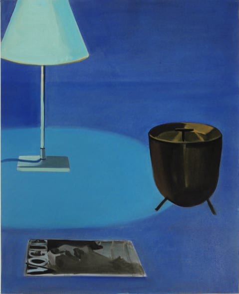 Eccitazione sinaptica, olio su tela, 80x100, 2014