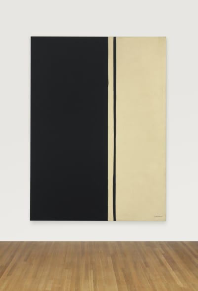 Barnett Newman (1905-1970)  Black Fire I  289.5 x 213.3 cm,1961 $84,165,000 