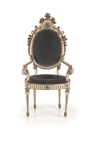 COPPIA POLTRONE NAPOLETANE LOTTO 985