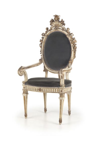 COPPIA POLTRONE NAPOLETANE LOTTO 985