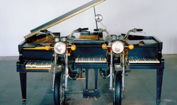 Arman. "The Spirit of Yamaha" (1997) (Courtesy Fondazione Prada )