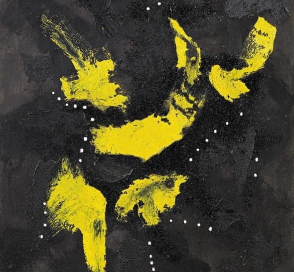 Lucio Fontana (1899–1968), Concetto Spaziale, 1957 olio, glitter e buchi su tela, 100 x 81,4 cm € 700.000 – 1.000.000