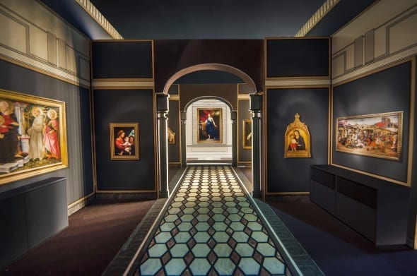 DE LA CHAMBRE NATIONALE DES EXPERTS SPECIALISÉS Un dettaglio della Galleria G. Sarti alla Biennale