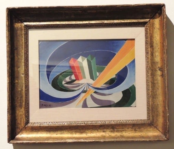 Giacomo Balla, Canto patriottico in piazza Siena