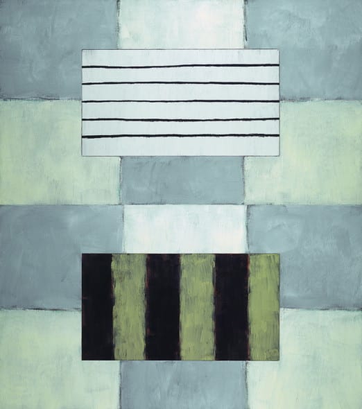 Sean Scully (nato 1945) Lucia, 1992/96, olio su tela, 254 x 223,5 cm  prezzo realizzato € 934.230  Asta 20 Maggio 2014 