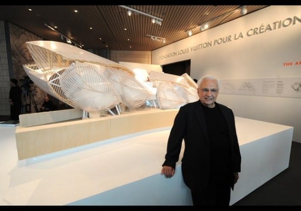 Louis Vuitton Foundation for Creation, Frank O' Gehry