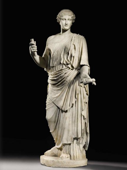 A Marble Figure of Aphrodite, Roman Imperial, circa early 1st Century A.D.