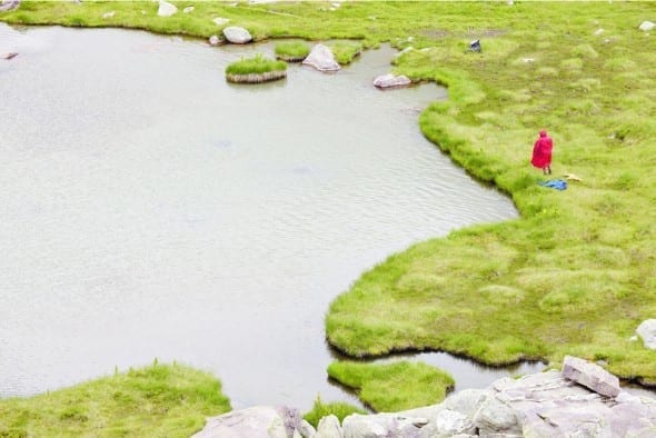 Mario Daniele (Paola Sosio Contemporary Art, Milano) Quel sentiero per il lago #4, 2012, stampa Fine Art Giclée, carta cotone Museum Hahnemuhle dibond, cornice in legno, plexiglass, 60 x 80 cm