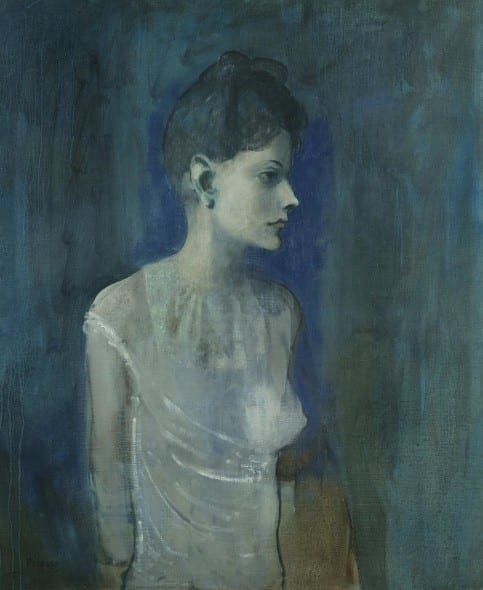 Pablo Picasso, Ragazza in camicia, c. 1905. Olio su tela, cm 72,7 x 60. Londra, Tate