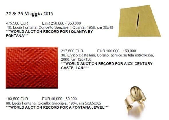 aste sotheby's maggio 2013