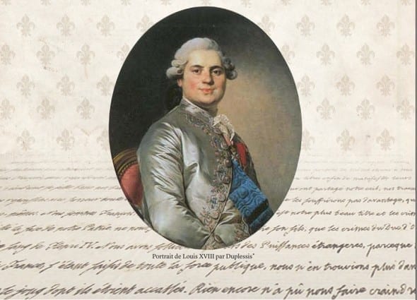 Maison de vente Bricadieu. Vendita di un manoscritto firmato dal futuro Luigi XVIII