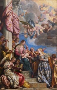 Veronese - Matrimonio mistico di Santa Caterina, 1570-1575