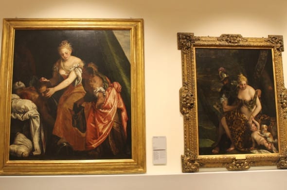 Doppio Veronese: Giuditta con la testa di Oloferne (1575-1580) e Marte e Venere (1580)