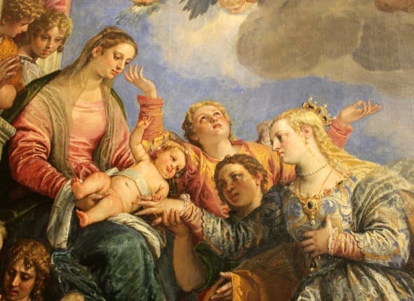 Veronese - Matrimonio mistico di Santa Caterina, 1570-1575
