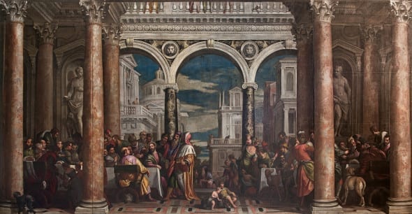 Haeredes Pauli - Cena in casa di Levi, 1588-1590