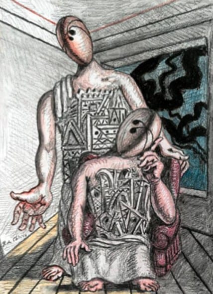 Inediti de Chirico (foto ANSA) 3