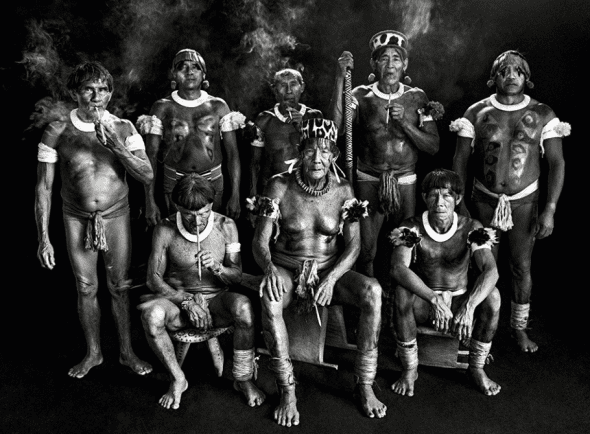 Фотография с выставки “Генезис”. Фотограф Себастьян Сальгадо. 