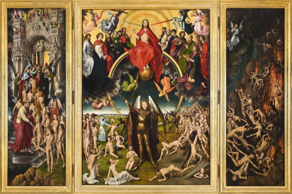 Hans Memling Trittico del Giudizio Universale 1467 - 1472