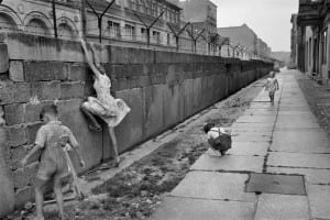 Berlin Wall 1962 by Henri Cartier-Bresson