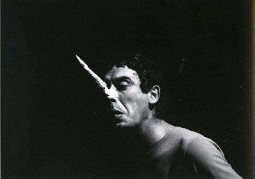 Carmelo Bene nei panni di Pinocchio