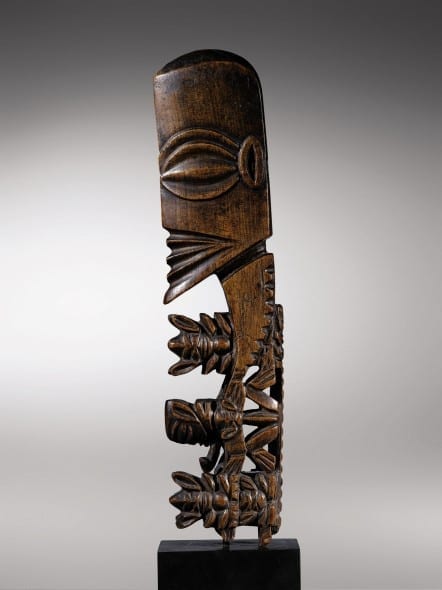 arte-oceanica-Hampe de dieu baton