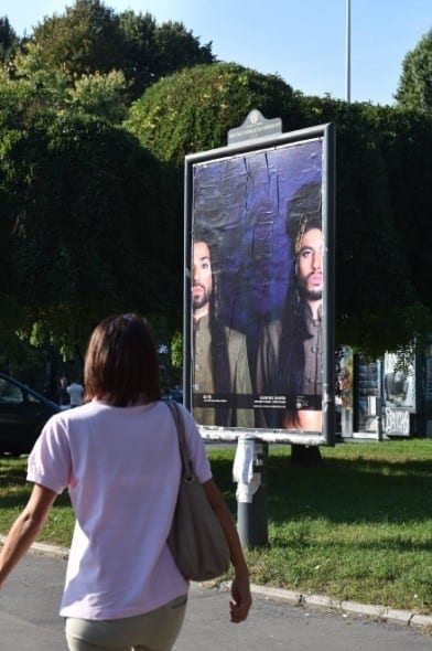 Milano. Opere d'arte al posto della pubblicità (fonogramma)