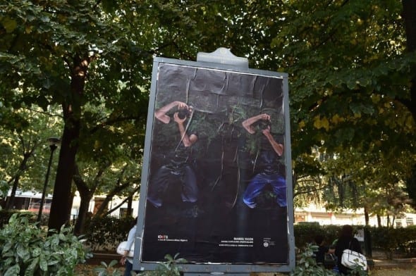 Milano. Opere d'arte affisse al posto della pubblicità (fonogramma)