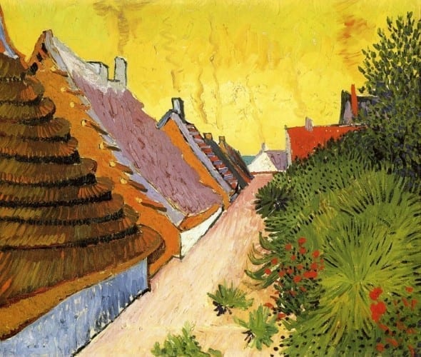 Van Gogh - Strada a Saintes-Maries, 1888